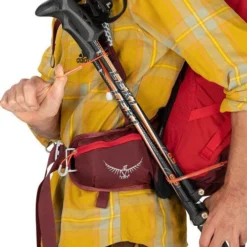 Osprey Stratos 34 Litre Mens Hiking Daypack -Outdoor Research Store Osprey Stratos 34 Mens Daypack Poinsetta Red 06