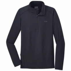 Outdoor Research Baritone Mens Quarter Zip Top - Ink