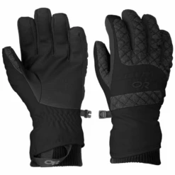 Outdoor Research Riot Womens Gloves - Black