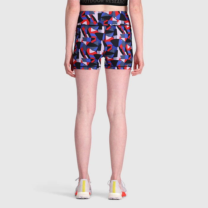 Outdoor Research Ad-Vantage Printed Womens Shorts - 4 Inseam 6 Outdoor Research Ad-Vantage Printed Womens Shorts - 4 Inseam - Image 4