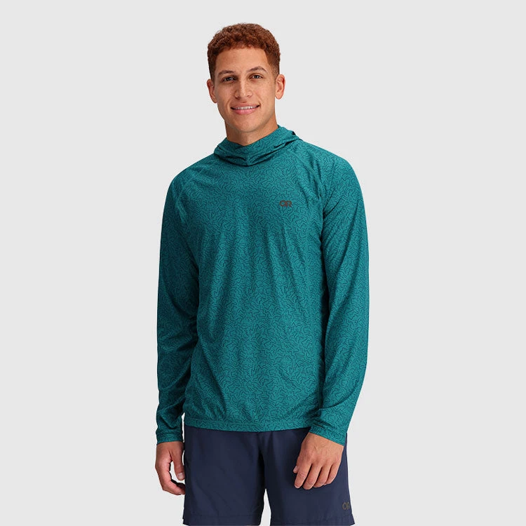 Outdoor Research Echo Printed Mens Long Sleeve Hooded Top 3 Outdoor Research Echo Printed Mens Long Sleeve Hooded Top