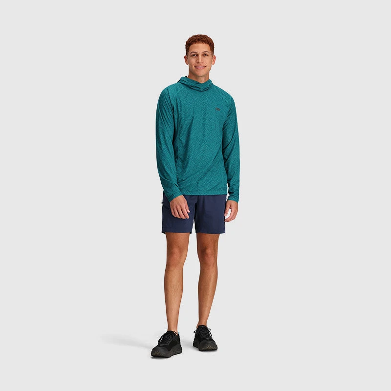 Outdoor Research Echo Printed Mens Long Sleeve Hooded Top 5 Outdoor Research Echo Printed Mens Long Sleeve Hooded Top - Image 3