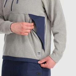 Outdoor Research Trail Mix Womens Hooded Pullover Top 12 Outdoor Research Trail Mix Womens Hooded Pullover Top -Outdoor Research Store Outdoor Research Trail Mix Womens Hooded Pullover Ash Naval Blue 07 705757