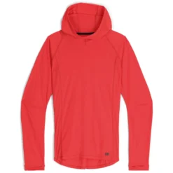 Outdoor Research Echo Womens Hooded Top -Outdoor Research Store Outdoor Research womens Echo Hoodie Rhubarb 04
