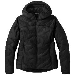 Outdoor Research SuperStrand LT Womens Hooded Jacket -Outdoor Research Store OutdoorResearchSuperStrandLTWomensHoodedJacket Black 01 744319