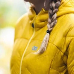 Outdoor Research SuperStrand LT Womens Hooded Jacket -Outdoor Research Store OutdoorResearchSuperStrandLTWomensHoodedJacket Larch 02 604412 1