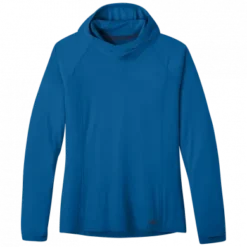 Outdoor Research Echo Womens Hooded Top -Outdoor Research Store OutdoorResearch EchoHoodedTop ClassicBlue 01 561888