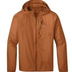Outdoor Research Helium Mens Waterproof Hooded Jacket -Outdoor Research Store OutdoorResearch HeliumMensJacket Copper