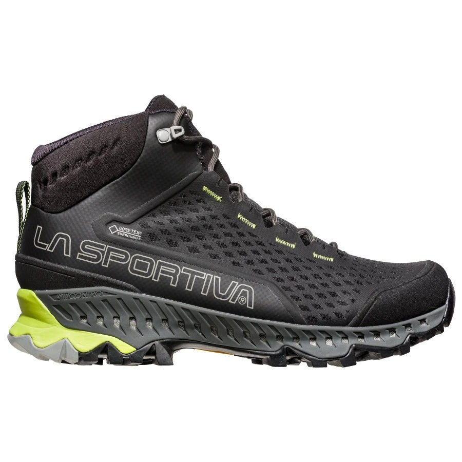 La Sportiva Stream GTX Mens Hiking Boot - Carbon/Apple Green 4 La Sportiva Stream GTX Mens Hiking Boot - Carbon/Apple Green - Image 2