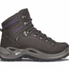 Lowa Renegade GTX MID Womens Hiking Boot - Slate/Blackerry -Outdoor Research Store POS LowRenegadeGTXMIDSlBl 270570 1