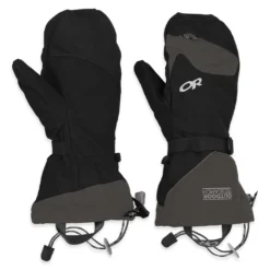 Outdoor Research Meteor Mitts - Black/Charcoal