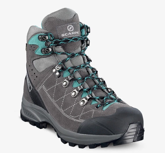Scarpa Kailash Trek GTX Womens Hiking Boot - Titan/Smoke/Lagoon 3 Scarpa Kailash Trek GTX Womens Hiking Boot - Titan/Smoke/Lagoon