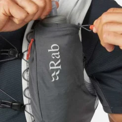 Rab Veil 2 Litre Lightweight Running Vest -Outdoor Research Store RAB Veil 2 Litre Lightweight Running Vest Gargoyle Graphene 09