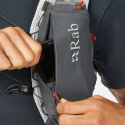 Rab Veil 6 Litre Lightweight Running Vest -Outdoor Research Store RAB Veil 6 Litre Lightweight Vest Gargoyle Graphene 05