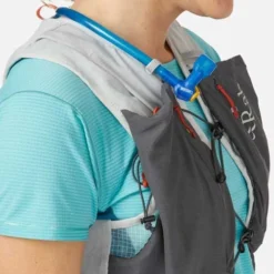 Rab Veil 6 Litre Lightweight Running Vest -Outdoor Research Store RAB Veil 6 Litre Lightweight Vest Gargoyle Graphene 09