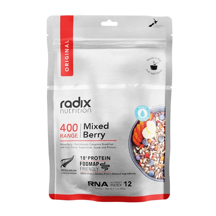 Radix Nutrition FODMAP Mixed Berry Whey Based - 400kcal 3 Radix Nutrition FODMAP Mixed Berry Whey Based - 400kcal