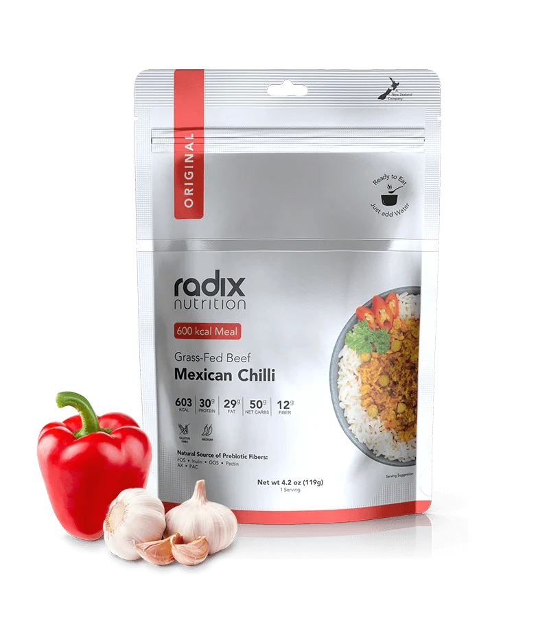 Radix Nutrition Original Mexican Chilli With Grass-Fed Beef - 600kcal 3 Radix Nutrition Original Mexican Chilli With Grass-Fed Beef - 600kcal