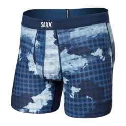 SAXX DropTemp Cooling Mesh Boxer Fly Brief -Outdoor Research Store SAXX DropTemp Cooling Mesh Boxer Brief Cloud 01