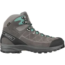 Scarpa Kailash Trek GTX Womens Hiking Boot - Titan/Smoke/Lagoon -Outdoor Research Store SCA0009840 1
