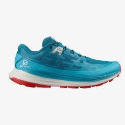 Salomon Ultra Glide Mens Trail Running Shoe - Crystal Teal/Barrier Reef/Goji Berry 9 Salomon Ultra Glide Mens Trail Running Shoe - Crystal Teal/Barrier Reef/Goji Berry -Outdoor Research Store SalomonUltraGlideMensTrailRunningShoe 958020
