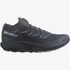 Salomon Pulsar Trail Pro 2 Mens Trail Running Shoes -Outdoor Research Store Salomon PulsarTrail2ProMensTrailRunningShoes Carbon FieryRed Arctic 01