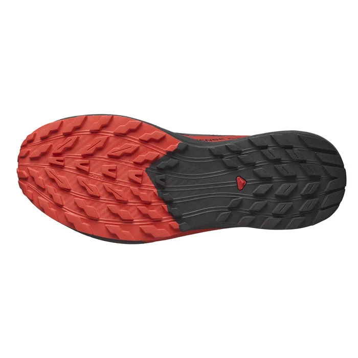 Salomon Sense Ride 5 Mens Trail Running Shoes - Black/Fiery Red 7 Salomon Sense Ride 5 Mens Trail Running Shoes - Black/Fiery Red - Image 5