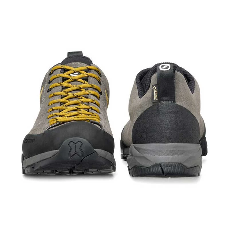 Scarpa Mojito Trail GTX Mens Hiking Shoe - Titanium/Mustard 4 Scarpa Mojito Trail GTX Mens Hiking Shoe - Titanium/Mustard - Image 2