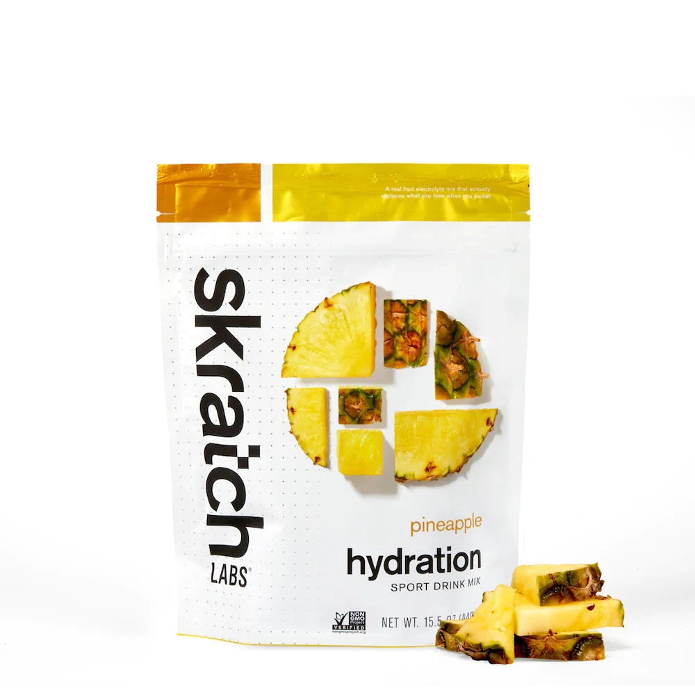 Skratch Labs Sport Hydration Drink Mix 440g - 20 Serving Resealable Bag 4 Skratch Labs Sport Hydration Drink Mix 440g - 20 Serving Resealable Bag - Image 2