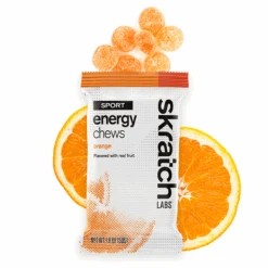 Skratch Labs Sport Energy Fruit Chews - Single -Outdoor Research Store Skratch Labs Chews Orange 01 1