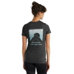 Icebreaker Tech Lite II Short Sleeve Womens T-Shirt - Mountain Touring Club