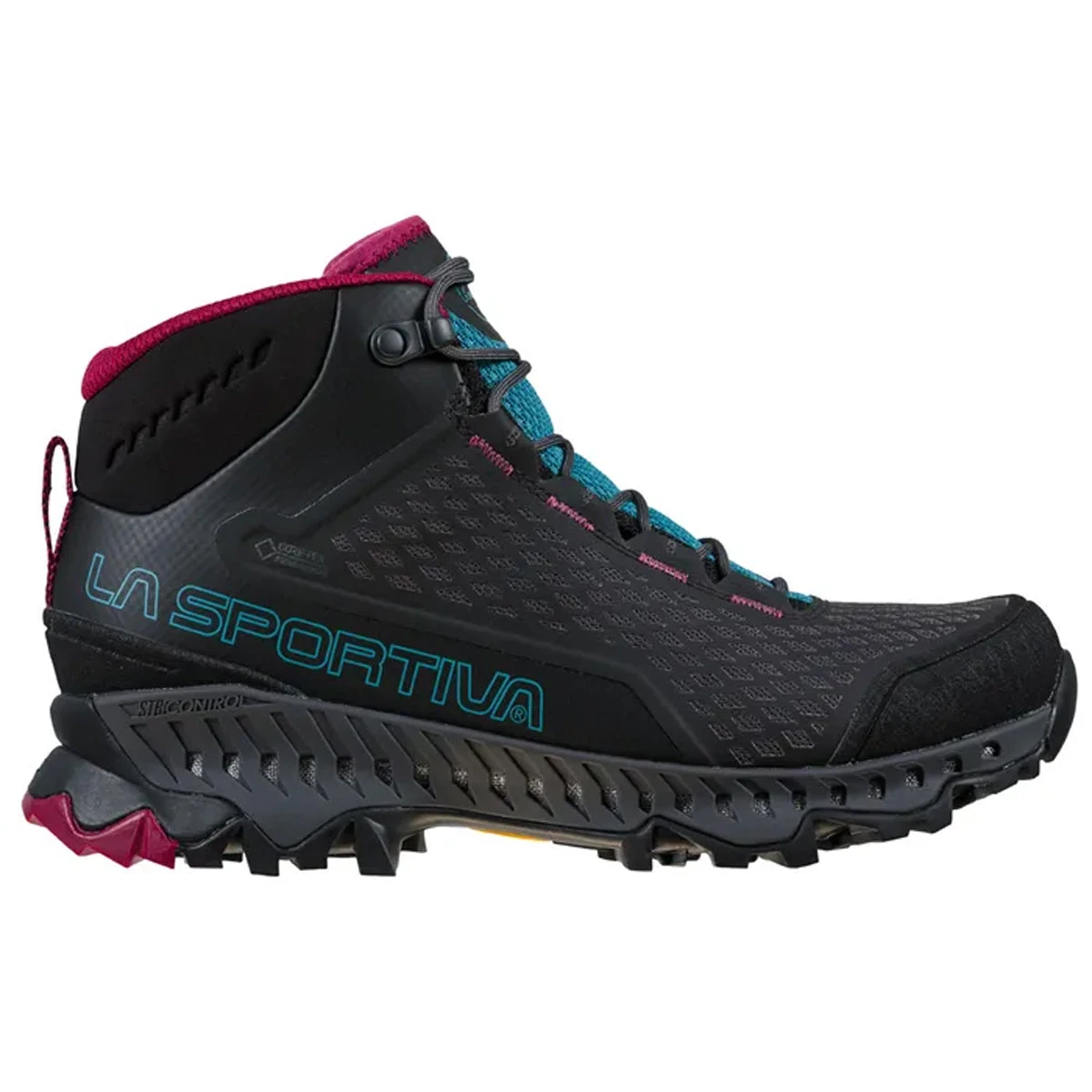 La Sportiva Stream GTX Womens Hiking Boot - Black/Topaz 8 La Sportiva Stream GTX Womens Hiking Boot - Black/Topaz - Image 6