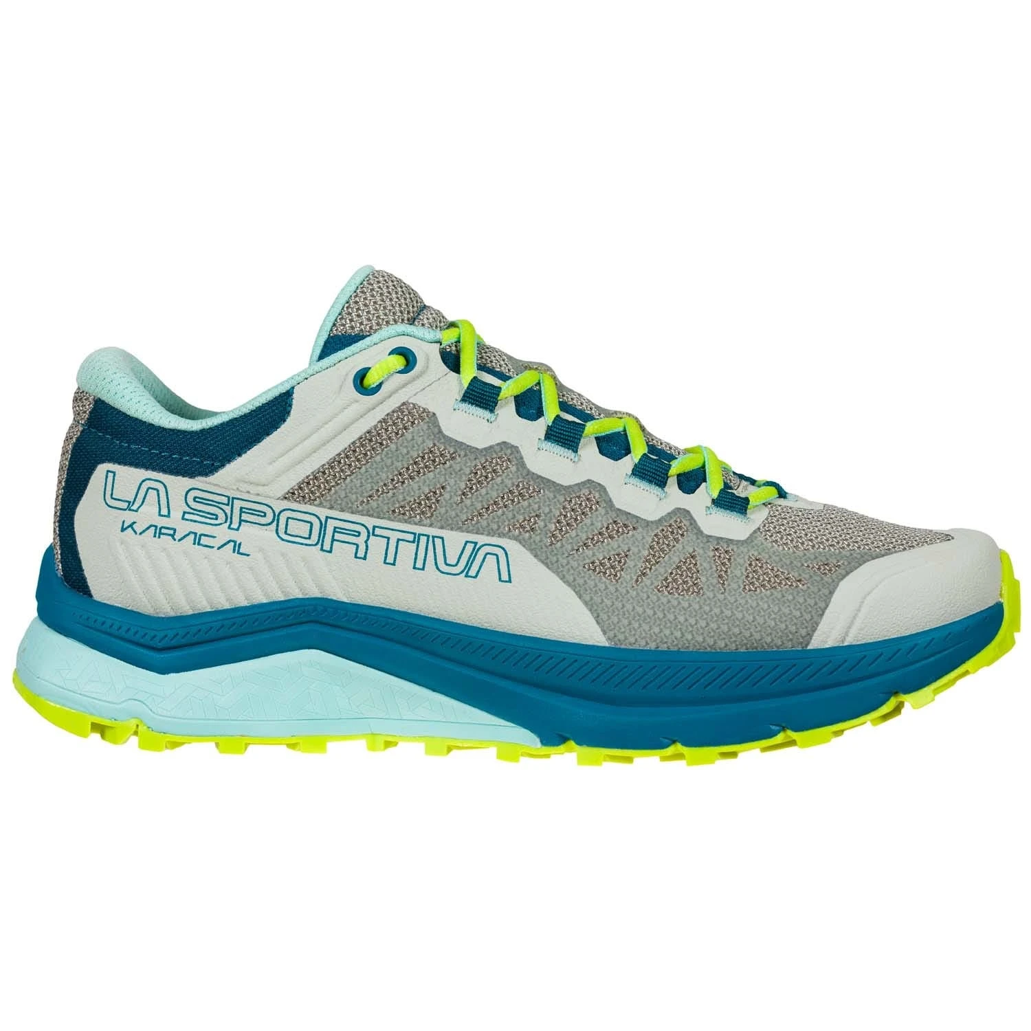 La Sportiva Karacal Womens Trail Running Shoe - Mineral/Ink 5 La Sportiva Karacal Womens Trail Running Shoe - Mineral/Ink - Image 3