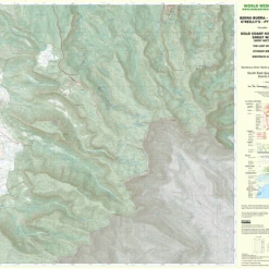 World Wide Maps Binna Burra To OReillys To Point Lookout Great Walk Map